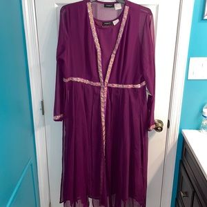 2 piece Duster and Tank Dress